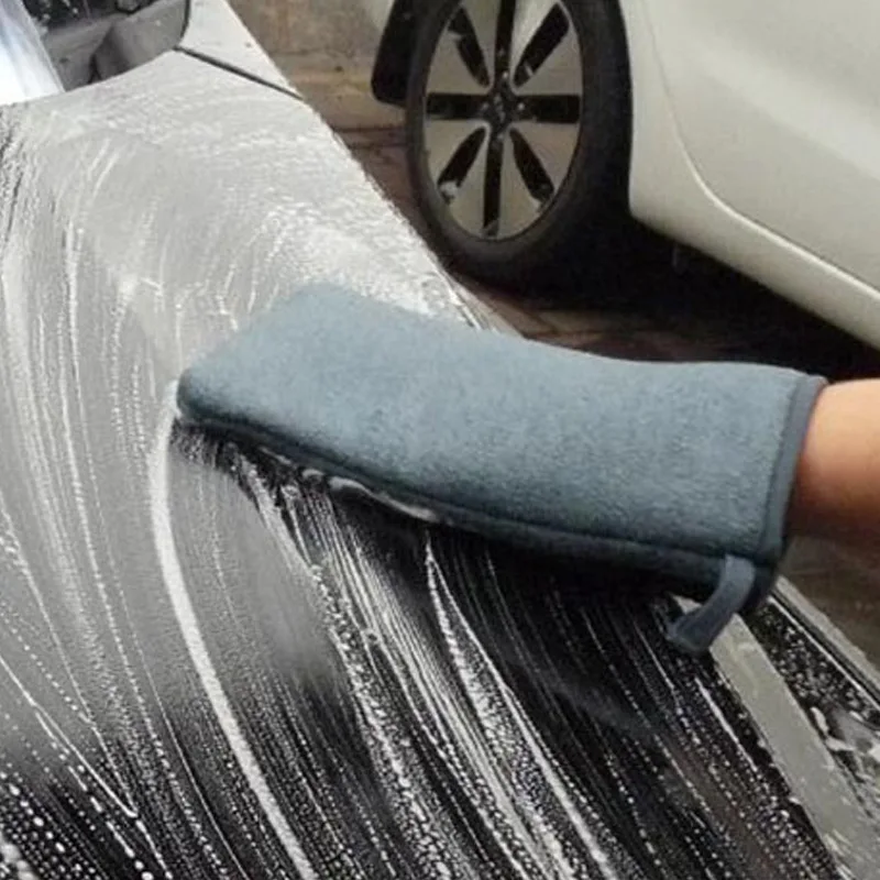 microfiber cleaning clay mitt for car