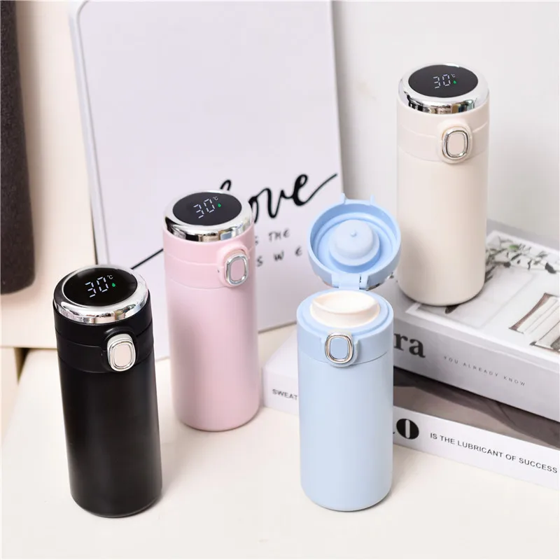 Smart Led Temperature Insulated Display Top Selling 300ml 420ml Vacuum Cup Vacuum Flasks Thermos Cup Insulated Flask