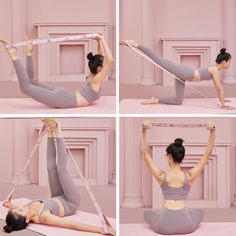 Pilates Accessories Custom Digital Resistance Band for Dance Exercise Gym product detail 3
