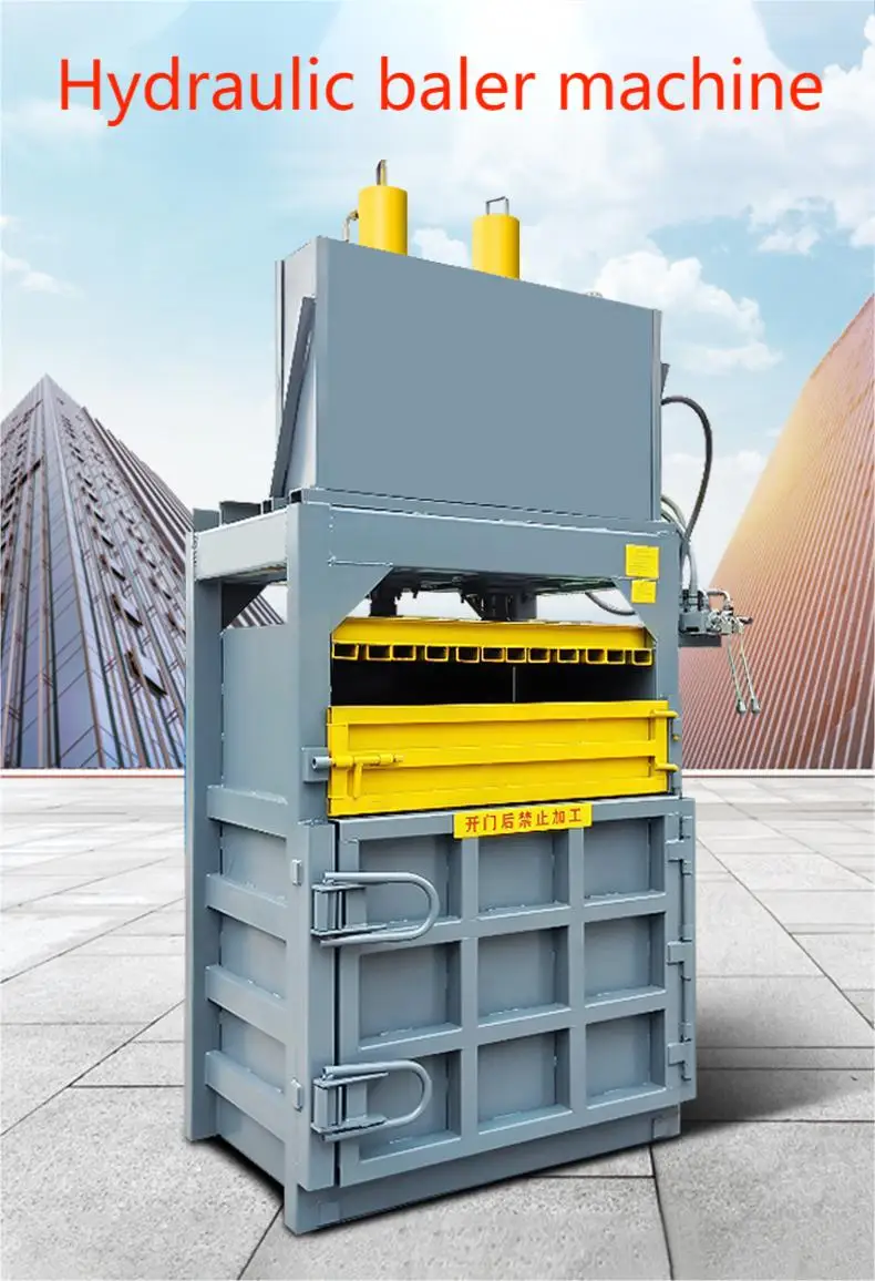 Small Hydraulic Pet Bottle Compress Baling Press Machine