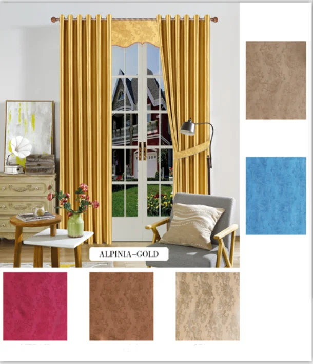 Living Room Window Curtains Blackout Curtain Fabric Roll Soft Fabric Curtains Buy Blackout