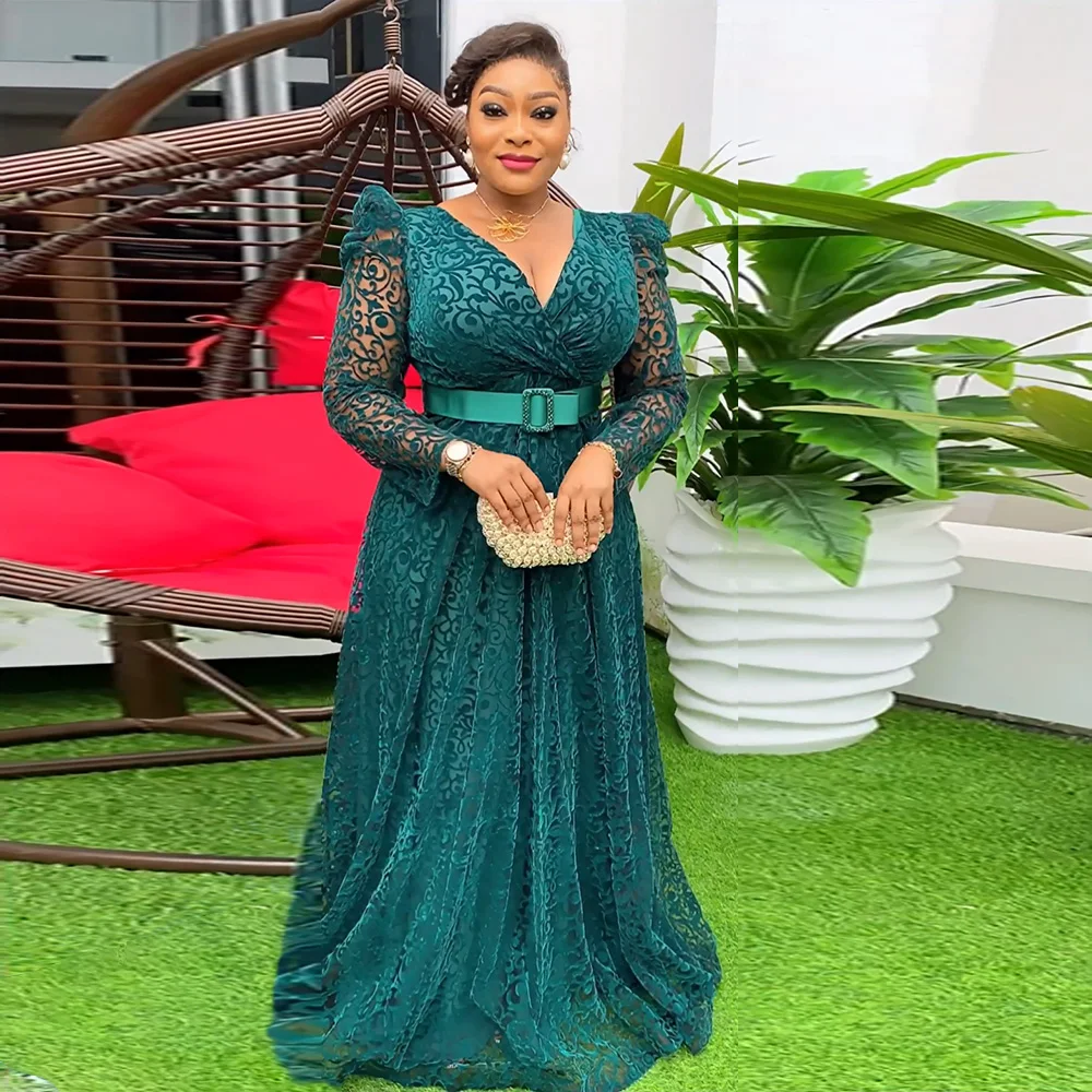 H & D 2025 New Design African Fashions Dresses for Dress Lace African Evening Dress H & D 2025 New Design African Fashions Dresses for Dress Lace African Evening Dress