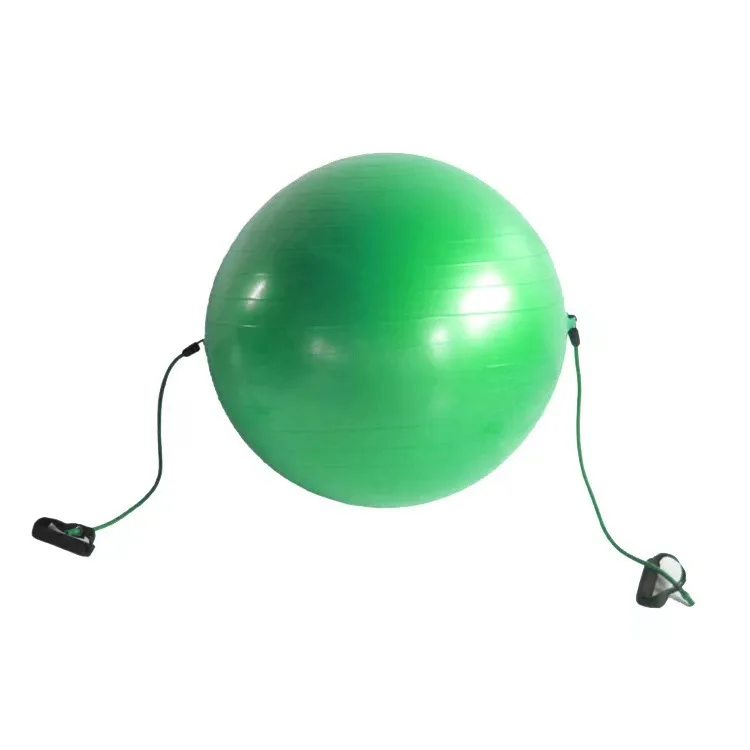odm pvc anti burst yoga ball with handle 55 75cm sizes customizable colors  logo-9
