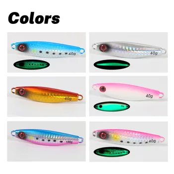 Tuolu New Product Metal Lure Jig Artificial Hard Bait Bionic Sea Fishing Bass Jig No Hooks Wholesale – Metal Jig – view 5