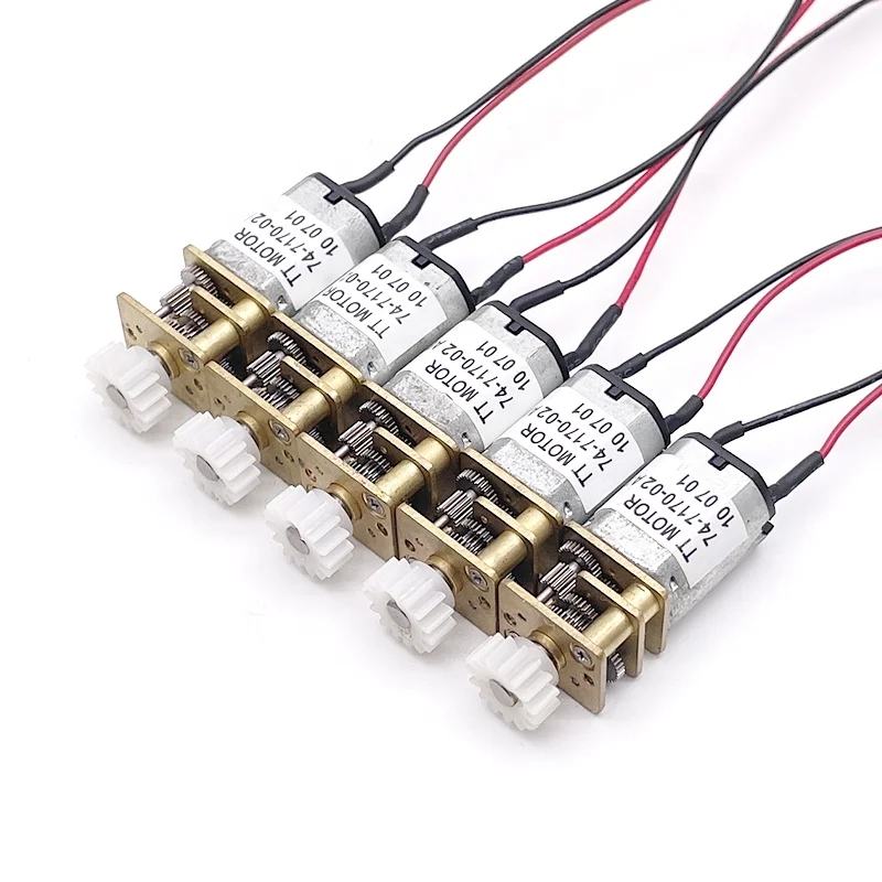 High Torque 720RPM Electric DC Micro Mini Small GM12 Brushed Spur Gearbox 12mm 5V N20 Gear Motor