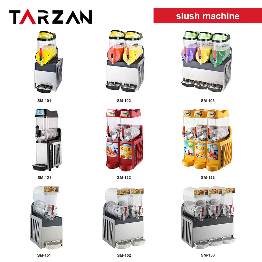 10L*3 High Quality Commercial Slush Machine Factory Sale Best Slush Machine Other Frozen Beverage Machines factory