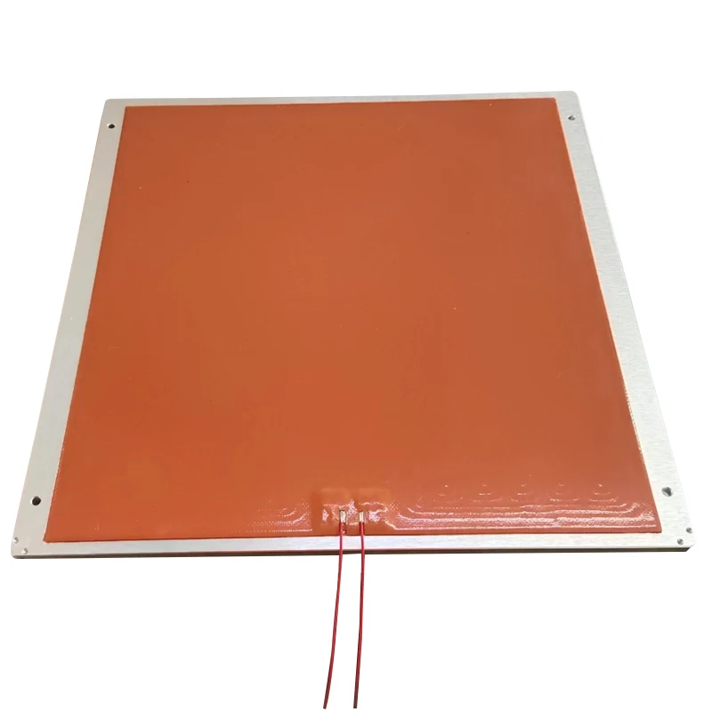 Customized industrial electric heater heater pad Aluminum plate, Metal heater, thermostat heating, heating pad electric cushion manufacture