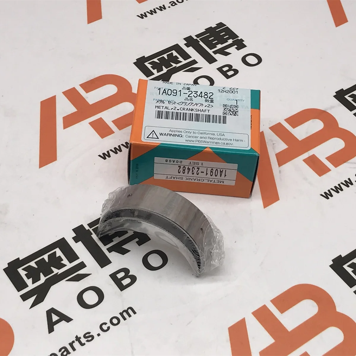 V2203 V2403 Crankshaft Bearing 1A09123482 1A091-23482 Metal 