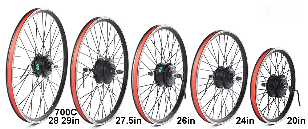 Komplit Set Ebike Kit 48v500w Sepeda Listrik Velg Rims 26