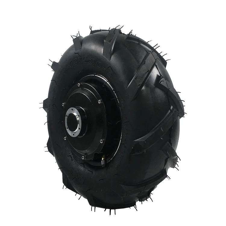 M 715km/h 500w 13 Inch Brushless Gear Mono Shaft Tractor Tire