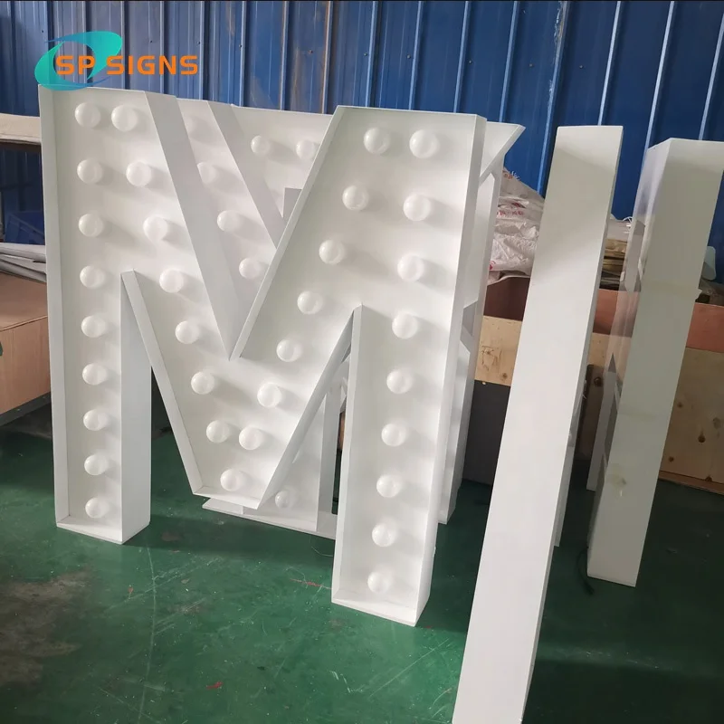 SP Factory Custom 3ft 4ft Marquee Alphabet Love Letters Decor Marry Me Lights Marquee Numbers Giant Light up Letters Led