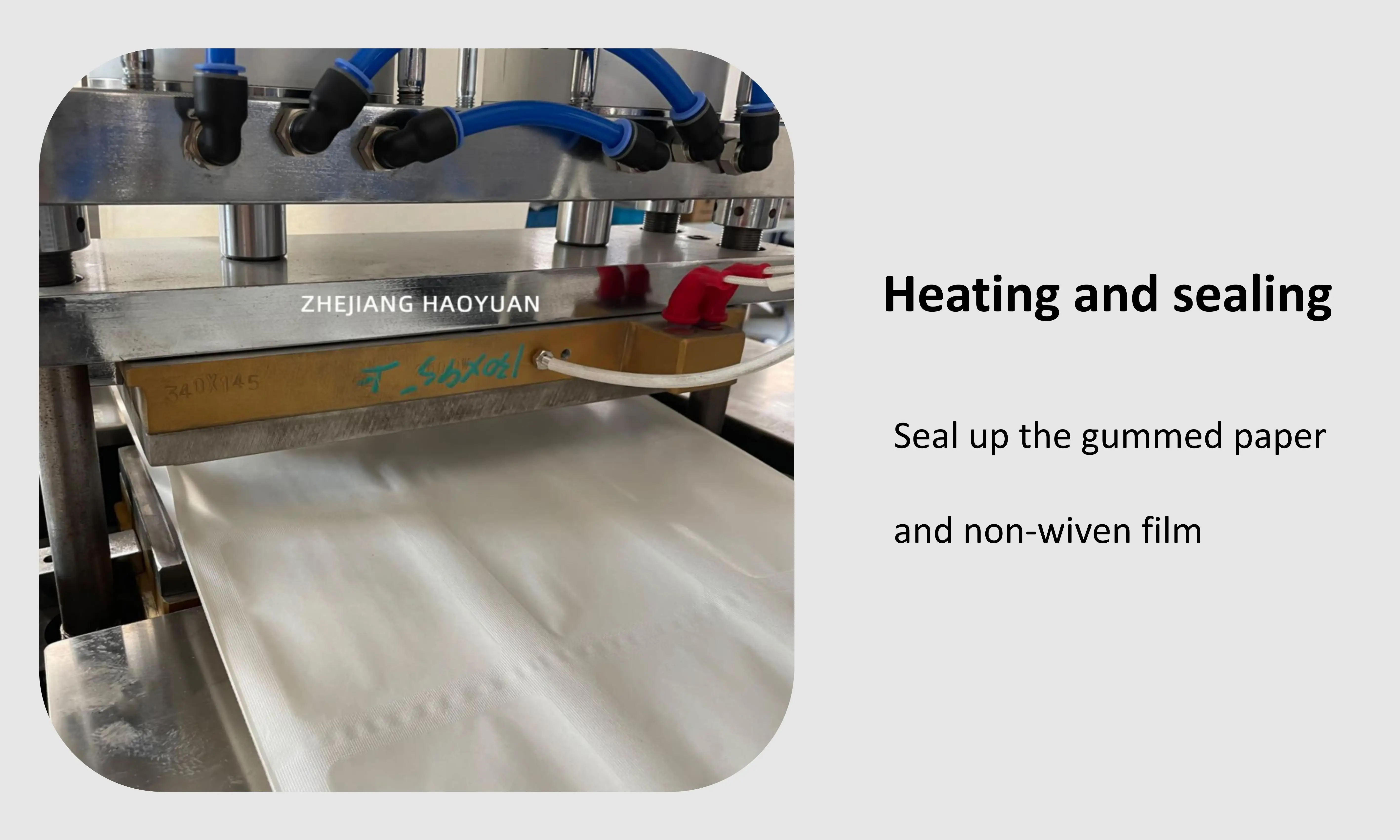 HY-330A Automatic body/hand Warmer Pad Making Machine four side sealing powder adding filling  Packing Machine supplier