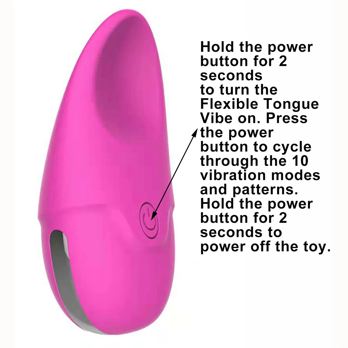 clitorous vibrator Split Flexible Clitoral Vibrator