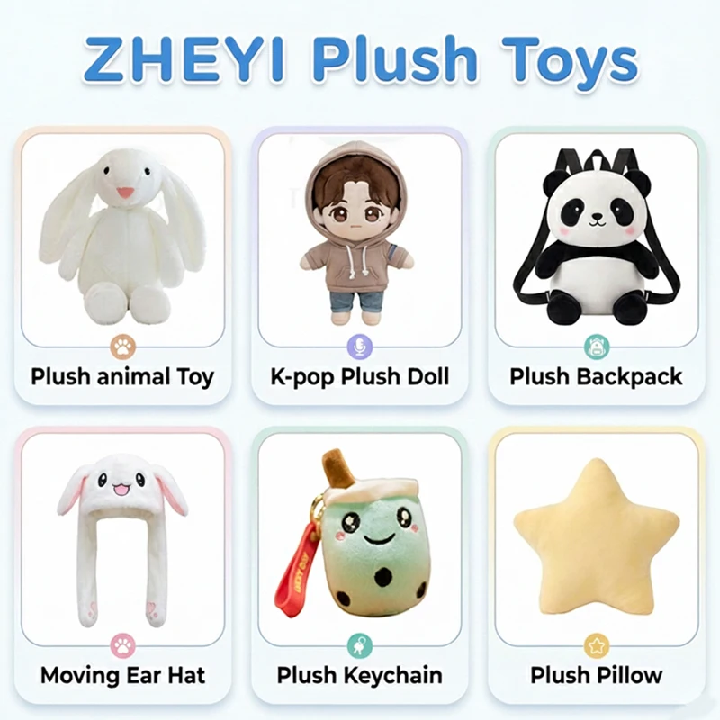 Zoonomaly Stuffed Dolls - 28CM Plush Toys from the Monster Zoo