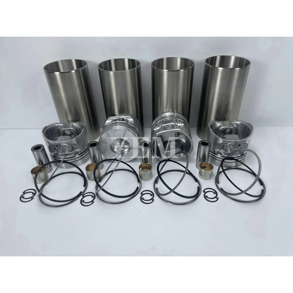 For Deutz BF4M2011 Cylinder Liner Kit Excavator Standard Size Engine Parts 2