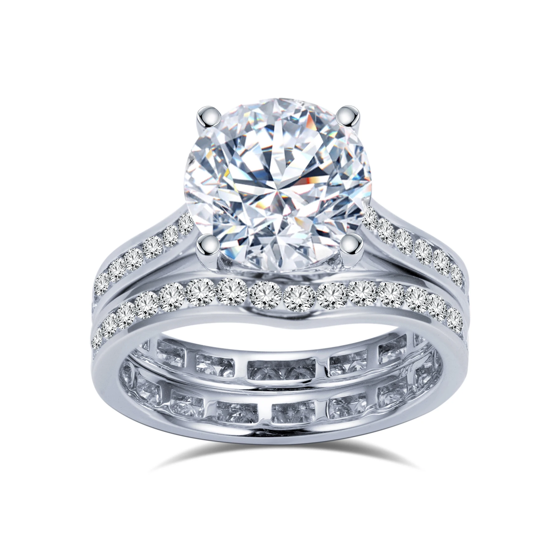 MSR-1386 工場卸売価格 リアル 18Kゴールド エンゲージリング