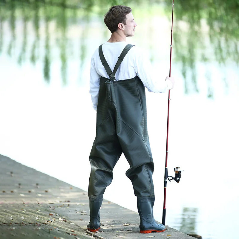 oem factory adult pvc waders breathable