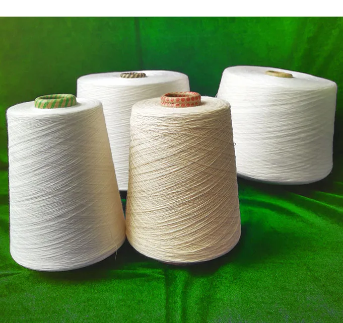 Textile Yarn Combed Pure Cotton Textile Yarn 16S 20S 26S 30S 32S 40S 50S 60S 70S 80S Cotton Yarn for Knitting Machine