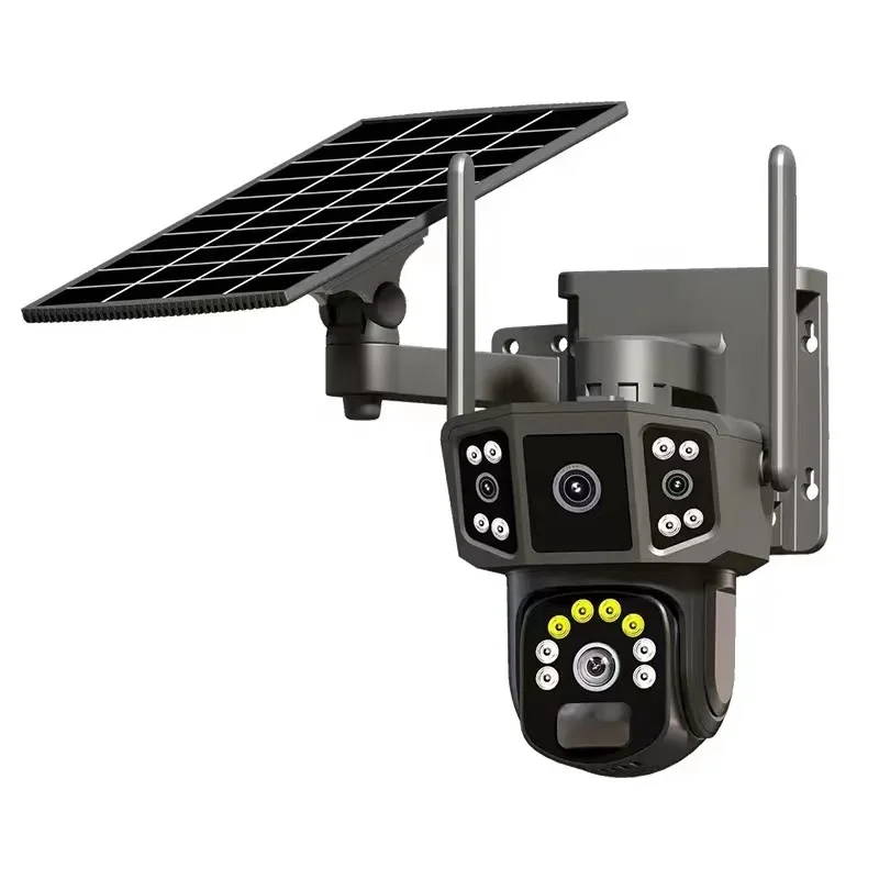V380 Pro Solar Camera - Full Color Night Vision Security
