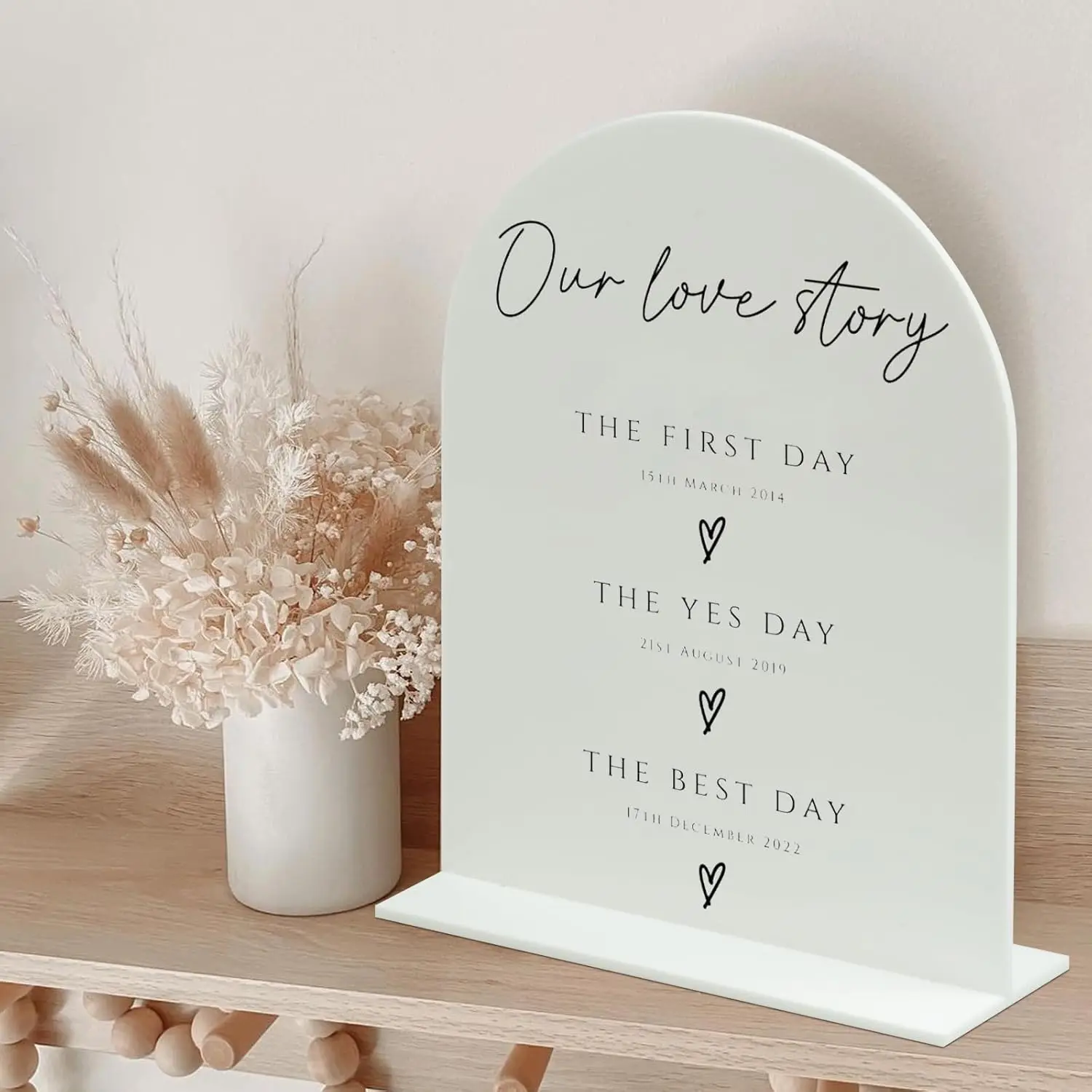 JINMURY 8x10" Black Acrylic Signs - 5-Pack Blank DIY Wedding Table Numbers JINMURY 8x10" Black Acrylic Signs - 5-Pack Blank DIY Wedding Table Numbers