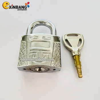 Produce various styles of high-quality 40mm alloy padlocks for Mario gaming machines