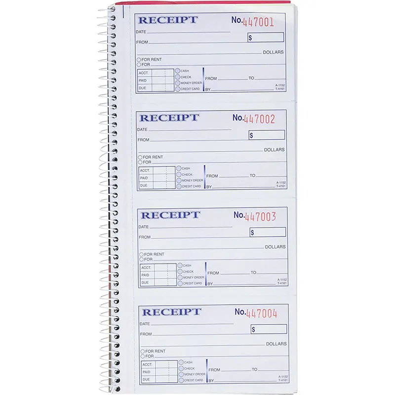 Personalized Invoice Books Sales Commercial Customised Printing Duplicate Trading Pet Billing Restaurant Shipping Form Copy Pad