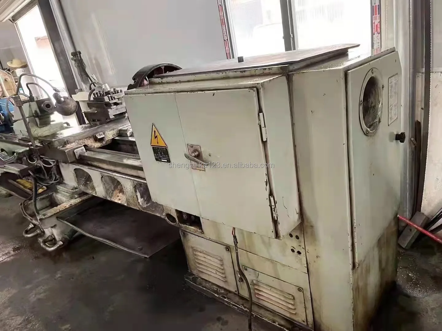 CW6163B 3000mm Manual Lathe Machine Big Spindle Bore 100mm Heavy Duty Horizontal Mechanical Metal Lathe