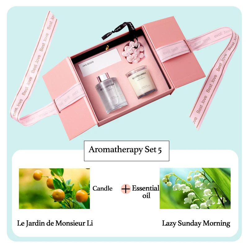 product handmade luxury double open 2 slide perfume paper box high finish valentine gift box for romantic day gifts embossed printing-7