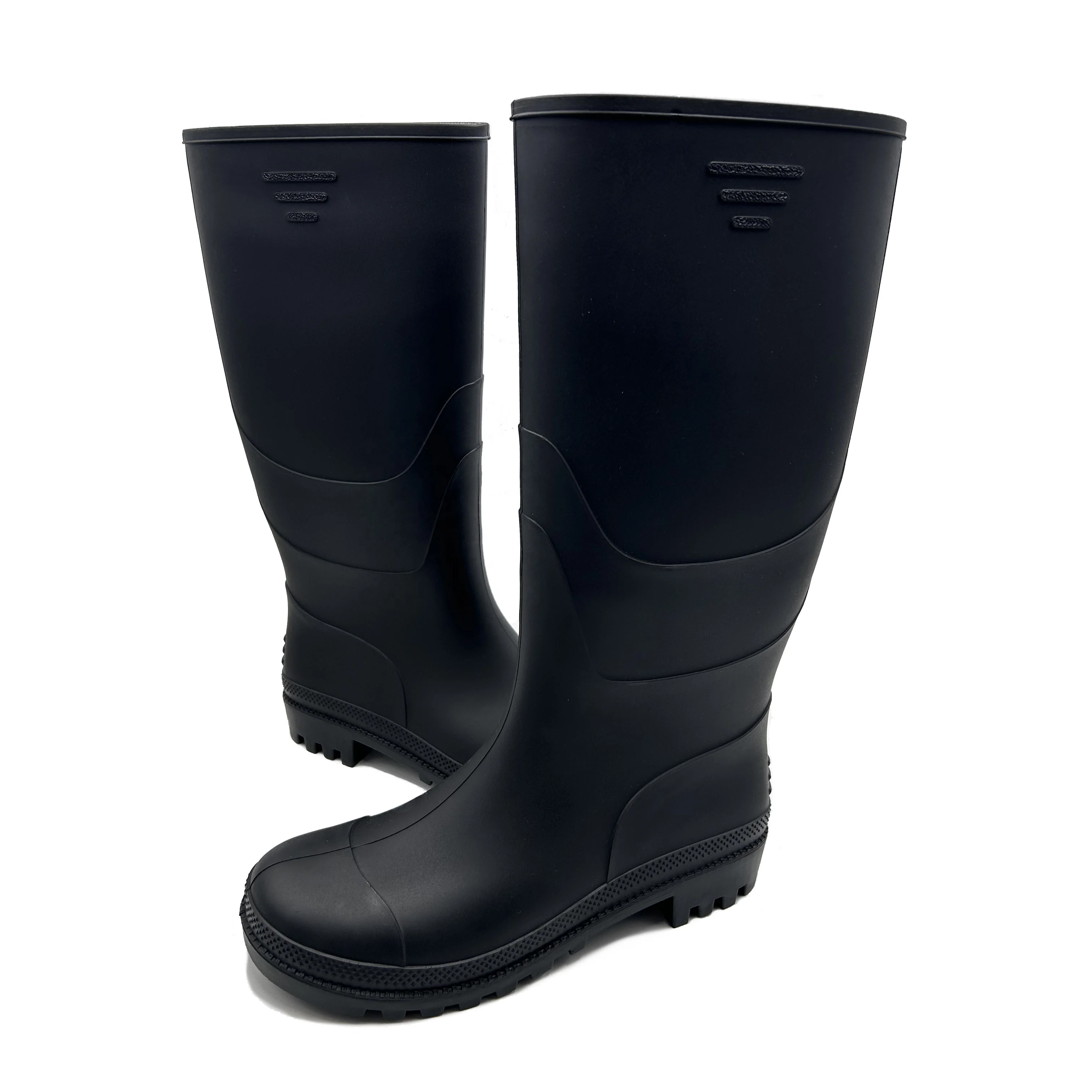 Cheap Wellies Working Long Pvc Rain Boots Gum Boots Factory Supply