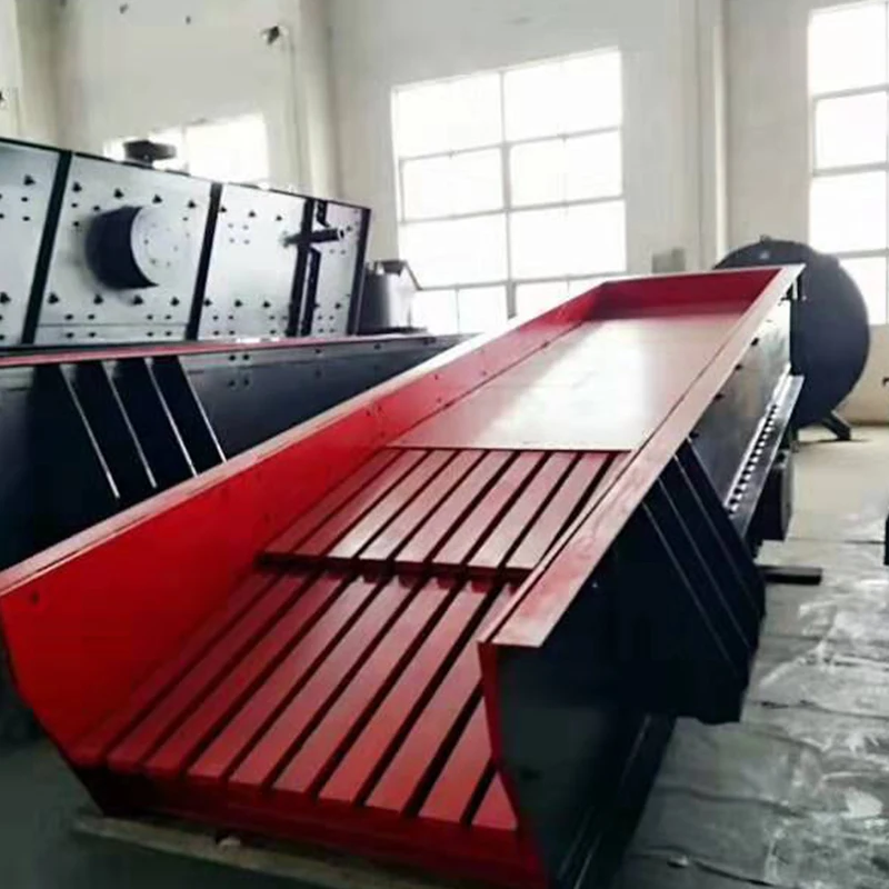 Вибрационный питатель с бункером