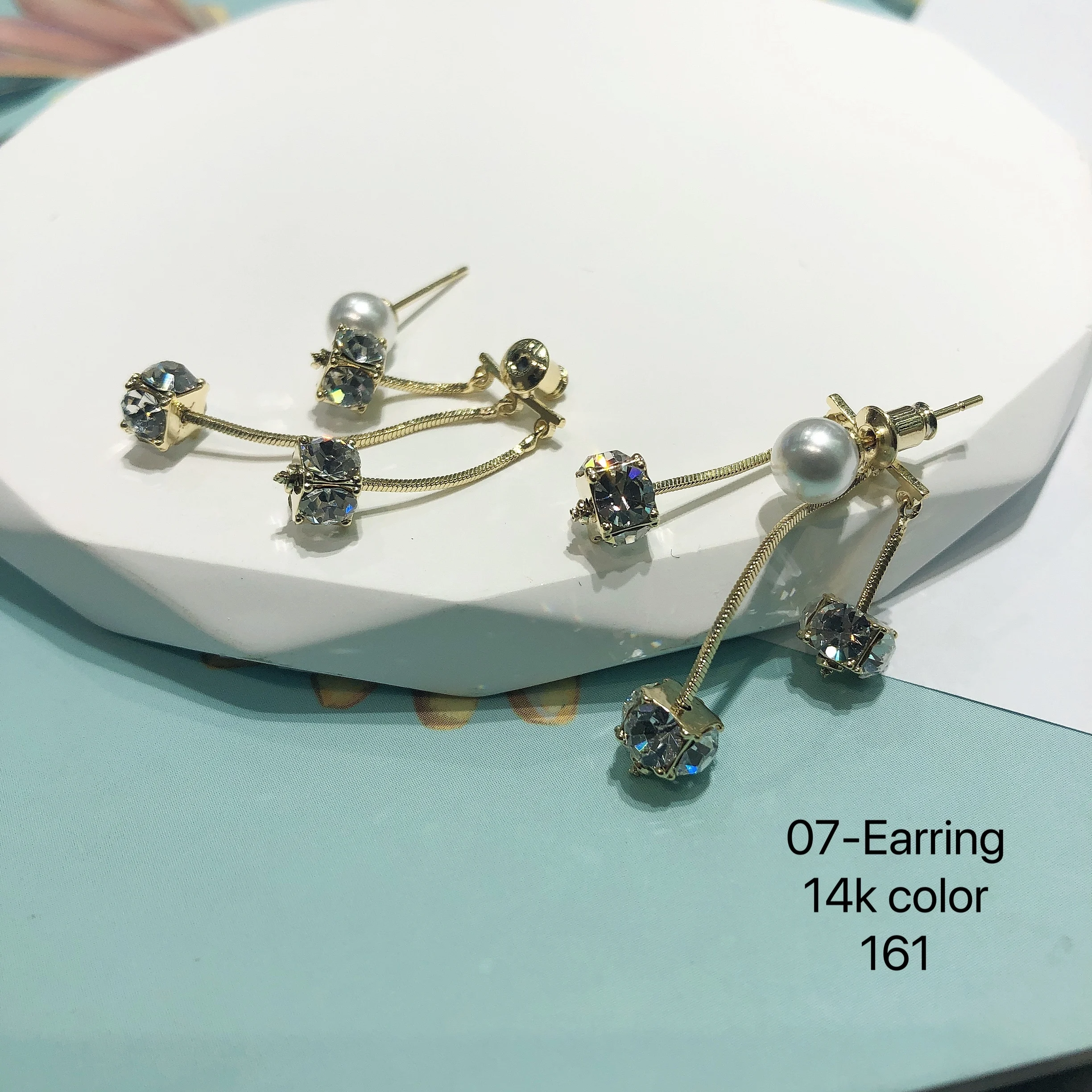 XUPING Jewelry Korean Peal Bead Fashion Trendy Women Earring