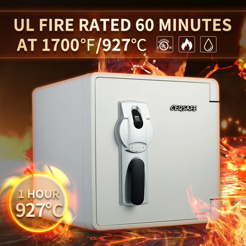 CEASAFE Waterproof Cabinet Luxury Touchscreen Design Electronic Safe Box Heavy Duty Biometric Fingerprint Safe details