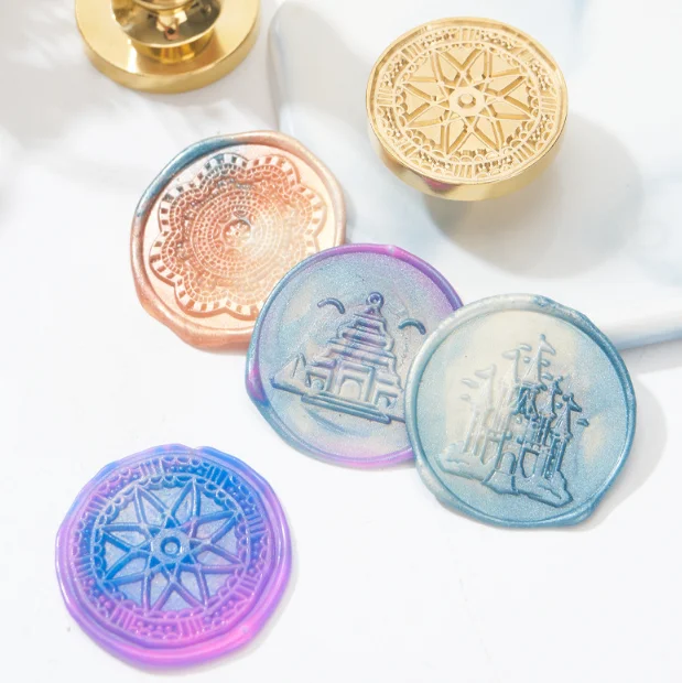 Customized Design Personalized Logo Custom Sealing Wax Seal Stamp Magic Wax Seal Stamp