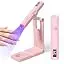 Support de lampe à ongles rose