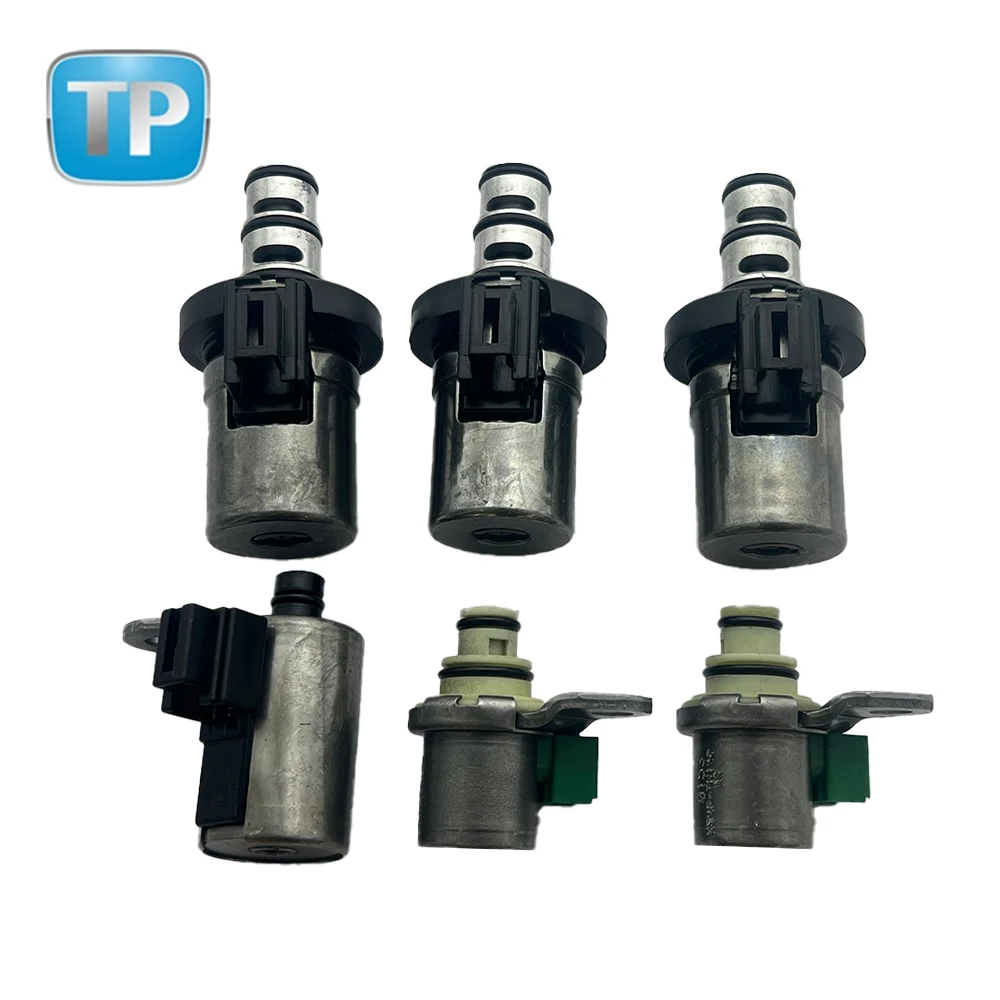 Set Enam Katup Solenoid Kualiti Tinggi untuk Kawalan Transmisi Kereta Ford OEM XS4Z-7H148-AA XS4Z7H148AA