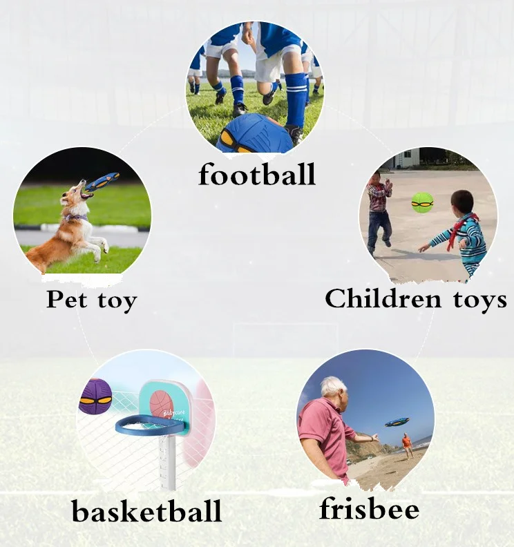 Magic UFO Flying Ball Flexible Interactive Bouncing Ball for Relieve Stress Toy