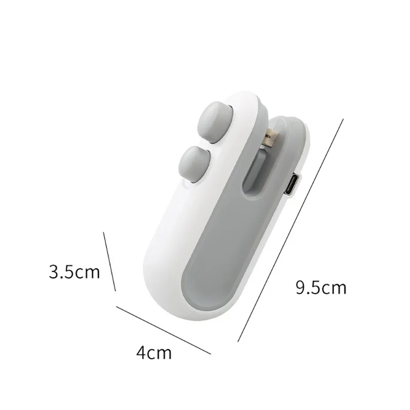 2025 Home Mini Sealing Machine Rechargeable Multi Functional Small Sealing Machine Creative Mini Snack Bag Sealing