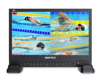 SEETEC 4K156-9HSD 15.6INCH 3G HD SD SDI Inputs Full hd Screen Multi Camera Studio Use 4k Broadcast Monitor detail image