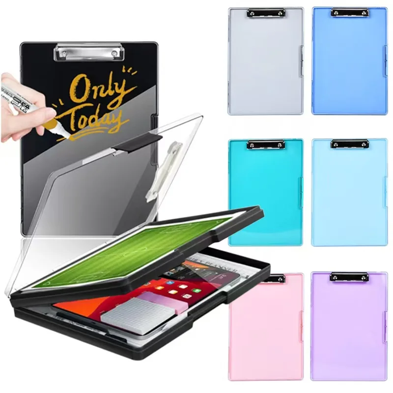 Multifunctional Business Gift File Folder Large Capacity Print Logo Document Storage A4 Strong File Board preview 3