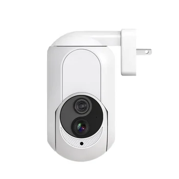 2024 New Indoor Light Bulb Network Camera Night Vision 360 degree Home Security Remote CCTV Camera tuya