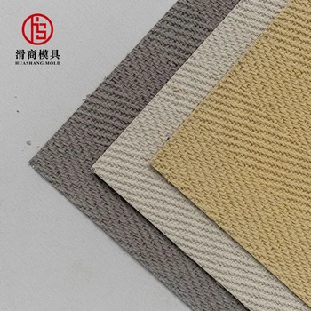 High quality weaving texture stone flexible tiles square line stone panel stone effect