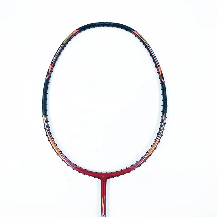 5U Full Carbon Badminton Racket with PU Grip Wholesale with Low Price for Racket Training Export