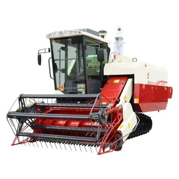 China farm agricultural machine walking tractor harvester sugarcane soybean wheat paddy rice combine harvester for sale