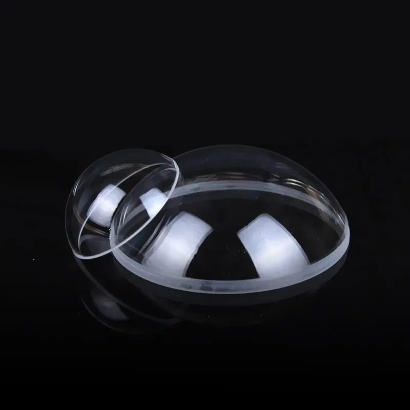 High transparency optical glass BK7/K9 material uncoated spherical hemispherical glass dome lens