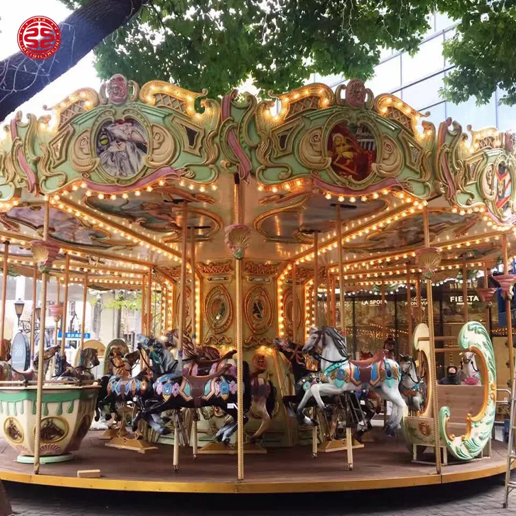 Booth Carnival Game LED Light Christmas Carousel