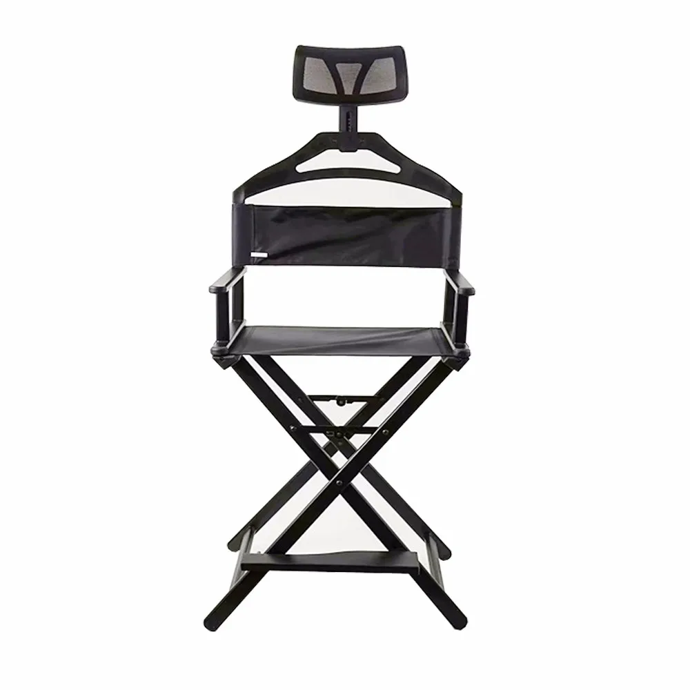 Onwaysports Aluminum Tall Director Chair Folding Barber Makeup Artist