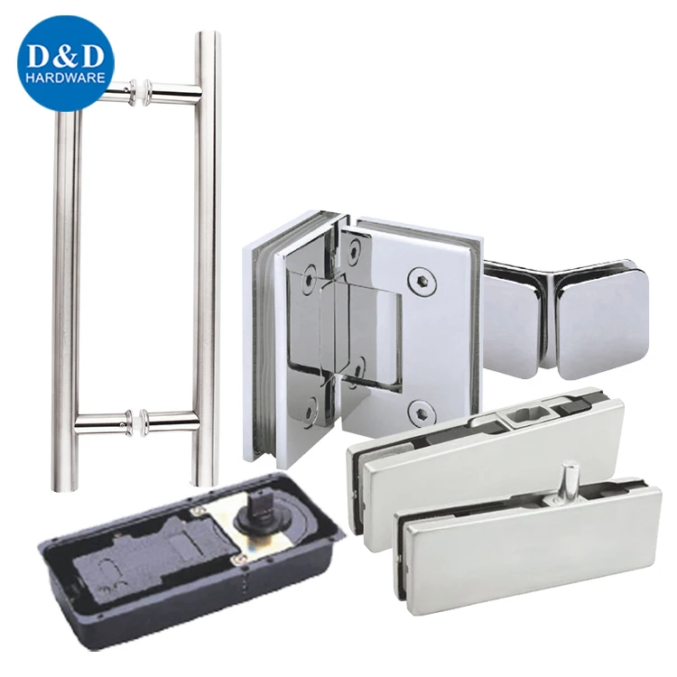 Modern Design Square Back to Back Stainless Steel Square Shape Corner Door Pull Handle