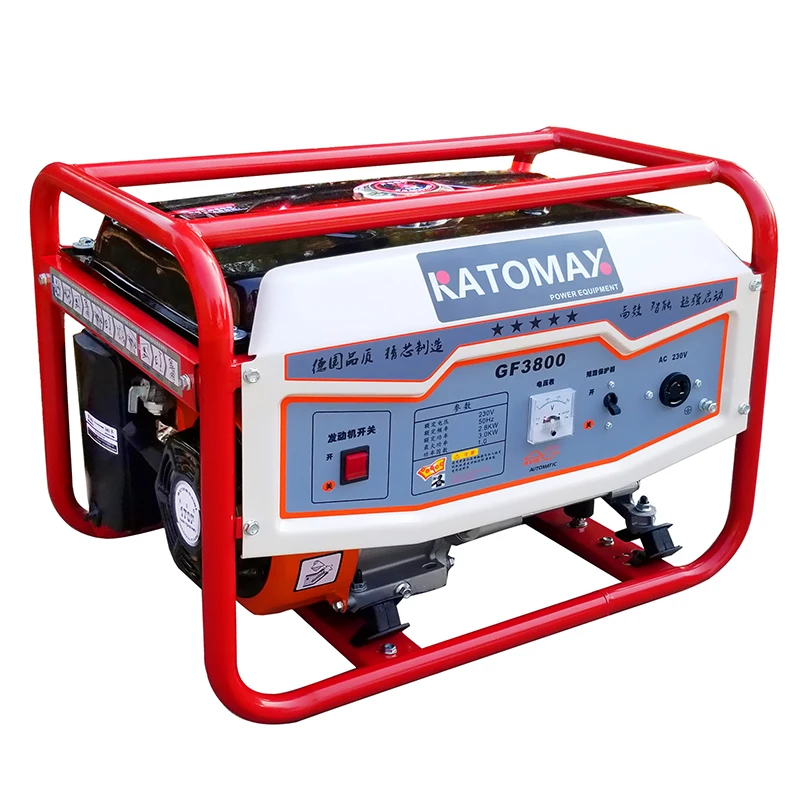 Katomax Generator Kerosene Auto Start 8kw 8kva 3 Phase Petrol Cheap Generator Wholesale Export