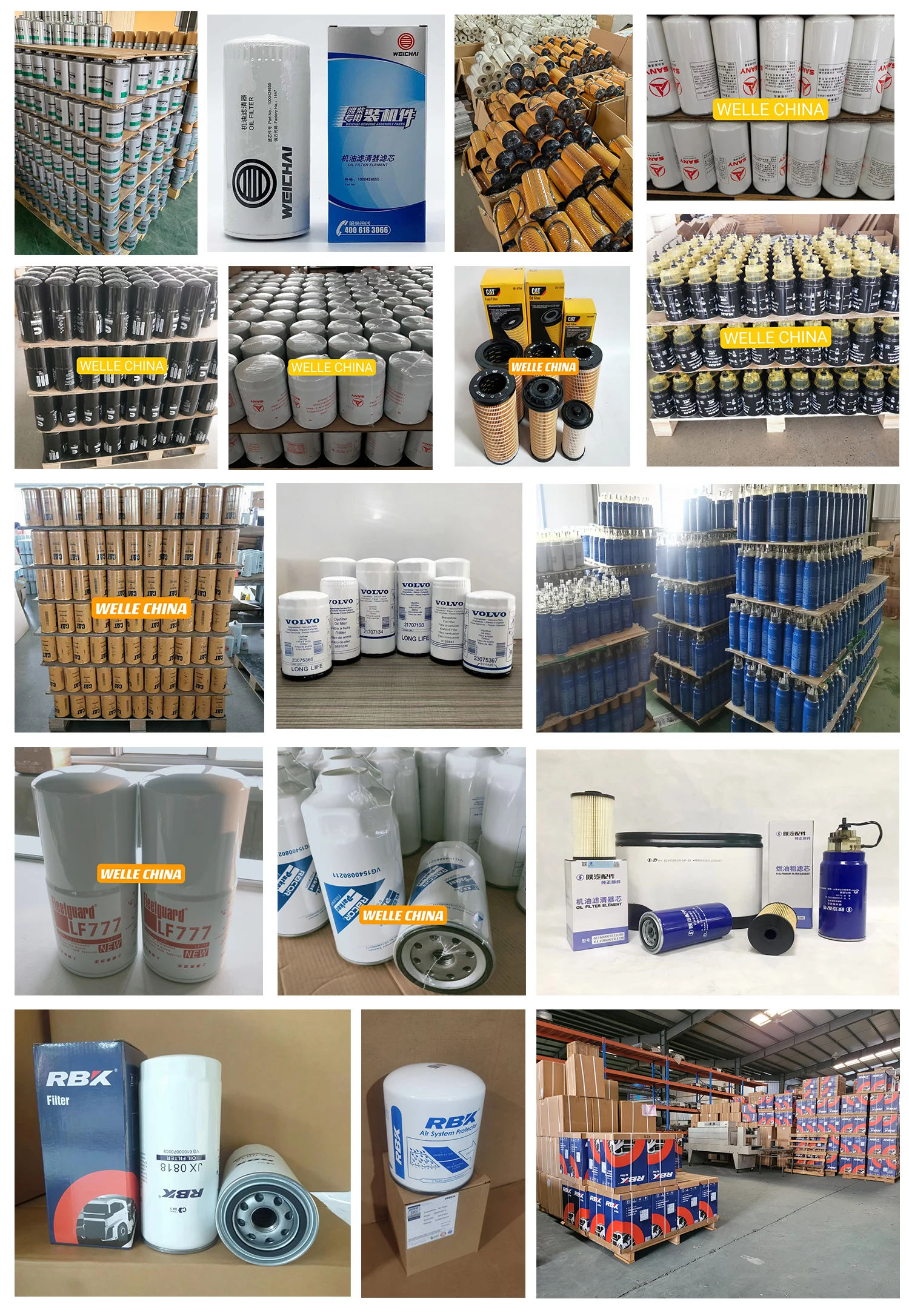 BF1297-0 Oil-Water Separator Filter for Weichai WP12/WP10