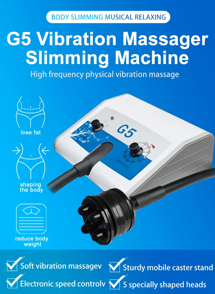 G5 Massage Machine G5 Vibrating Body Massager Slimming Machine Weight Loss  Mini Therapy Machine